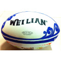 Hot sales rugby ball / rubber inflatable football